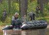 Heavy Duty Military Inflatable Boats 5 Person Aluminum Floor Inflatable Boat