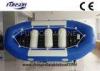 Heavy Duty 4 Person Inflatable Drift Boat Inflatable Fishing Dinghy Weight 58kg