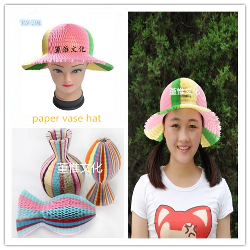 Colorful Paper Hat Fun and Incredible for Party Promotion Christmas and Birthday Multicolors