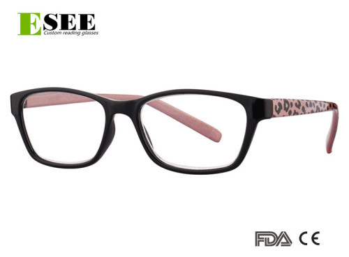 leopard print stylish reading glasses for women