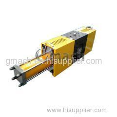 plastic recycling extruder Single pillar type double working station screen changer