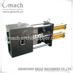 plastic recycling extruder Double plate type double working station screen changer