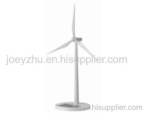 Solar Power Plastic Wind Generator Model for gifts