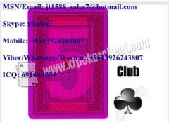 Magic Props Invisible Playing Cards 4 Jumbo Plastic Marked With Invisible Ink Poker Cheat Contact Lenses