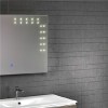 Aluminium Bathroom LED Light Mirror (GS011)