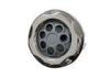 5&quot; 7 Port Stainless Steel Gray Diamond Hot Tub Jets Replacement Five Scalloped
