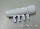 4 - Port Air Distributor Plastic Water Manifold System In Jacuzzi Massage Tub