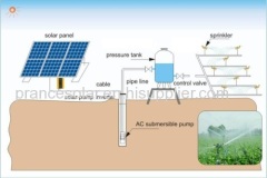 22kw solar powered water pump system