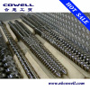 45/90 conical twin screw barrel for pipe process