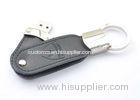 Twist Novelty Leather Cover USB Flash Drive Keychain For Business Gift