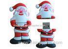 8GB USB Flash Disk Custom Red Santa Claus Cartoon For Christmas Gift