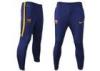 Barcelona Navy Yellow Football Training Trousers Sports Dry Fit Long Pants Club