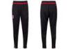 AC Milan Black Thai Quality Football Pants Long Trousers 100% Polyester Pants
