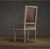 Luxury rustic high back leather dining chairscontemporaryKitchen furniture