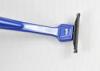 Replacement blade head twin blades disposable razor with plastic handle
