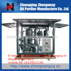 Double-Stage Vacuum Insulating Oil Regeneration Purifier