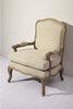 Hand Carved Wooden Upholstered fabric living room furniture Single ArmChair