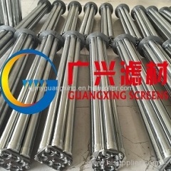 stainless steel v wire filter candles used in the Oil refineries Vulcanization workshop