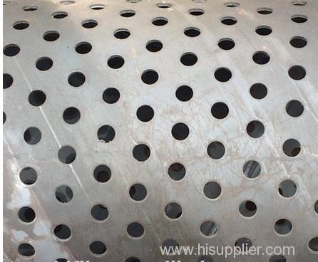 Stainless steel perforated pipe used in the water well