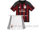 AC Milan Home Cool Kids Soccer Jerseys Top Thai Football Team Uniform