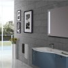 Aluminium Bathroom LED Light Mirror (GS053)