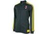 Green Soccer Jacket Sportswear Football Team Uniform Ac Milan
