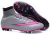 Superfly Football Boots AG Men's Cleats Soccer Shoes Wolf Grey pink