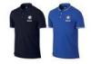 Black Blue Soccer Polo Shirts turndown collar Football Team Polo t shirts