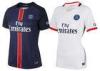 PSG Ladies Soccer Jersey Paris Saint - Germain Home White Shirts