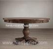 Recycled Fir Solid Wood round wood dining room table 152*152*78 cm large size