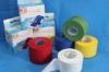 Waterproof Elastic Medical Bandage Tape / White Blue Self Adhesive Sports Tape