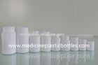 Eco Friendly Small Hdpe Plastic Bottles Containers With Shiny Coating Cap