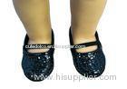 Black Bright Color Shoes Roughness American Girl Doll Clothes Shoes and Accessories