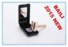 Luxury packing butterfly open safety Single Blade Razor silver gold handle