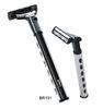 Pivoted Head Straight Handle twin blade razor metal handle for Man