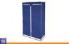 Folding Small Non Woven Wardrobe Student Apartment Closet with Ziper