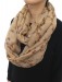 Lina & Lily Mini Horse Print Infinity Loop Scarf Womens Accessories Lightweight