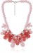 Style Fiesta Plastic Choker Necklace for Women (Light Pink)