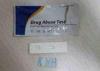 CE ISO13485 Marked Drug Abuse Rapid Test Kits Serun / Plasma Strip / Cassette