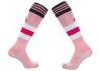 Juventus Cotton Soccer Socks Pink Away Sports Polyamid Men's Football Stocking