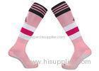 Juventus Cotton Soccer Socks Pink Away Sports Polyamid Men's Football Stocking