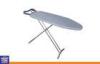 Professional Small Adjustable Folding Hotel Ironing Board Stand with Black Tube and Silver Cover