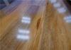 Glueless Shiny Hickory Waterproof Laminate Flooring HDF Wooden Floating Quick Lock