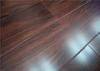 U Bevel Dark Cherry Waterproof Laminate Flooring Glueless with Quick Lock