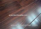 U Bevel Dark Cherry Waterproof Laminate Flooring Glueless with Quick Lock