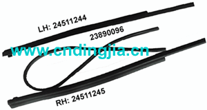 MOLDING SET - WINDSHIELD OUTSIDE 24510843=24511244 + 24511245 + 23890096 FOR CHEVROLET N300 / MOVE / N300P
