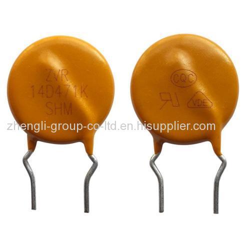 varistor zinc oxide varistor