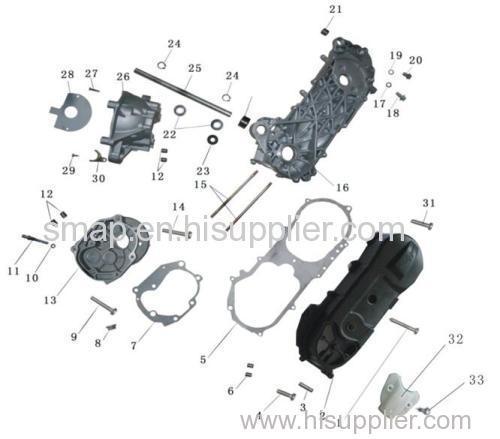 FIGURE 2 L. COVER & CRANKCASE COMP.