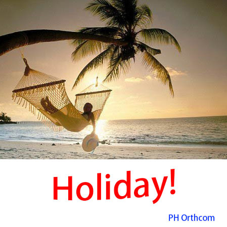 Holiday Off-time from Oct.1 to 7th