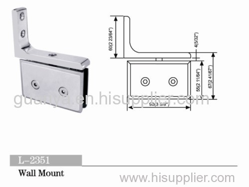 Top or Bottom Shower Hinges